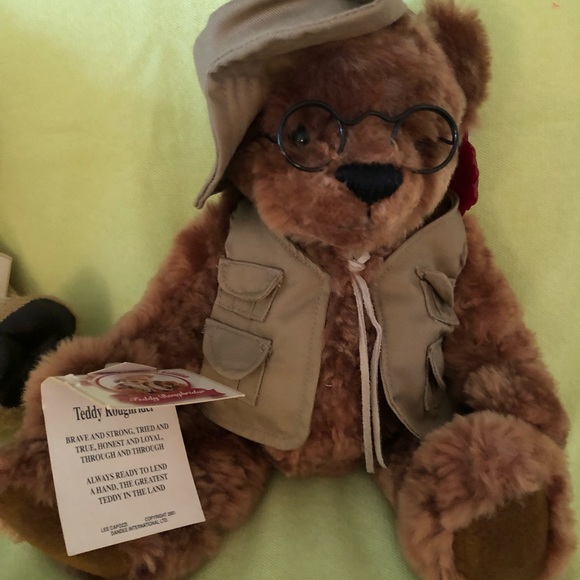 DanDee Teddy Roughrider 100th Anniversary Special Addition Bear 13” tall… - Picture 2 of 12
